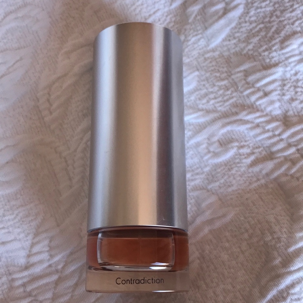 Calvin Klein’s contradiction perfume.  Hardly used